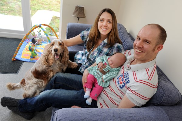 It's a big moving day as Felpham couple celebrate new home and new arrival!